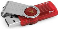 Kingston 8GB DataTraveler 101 G2 (DT101G2/8GB)